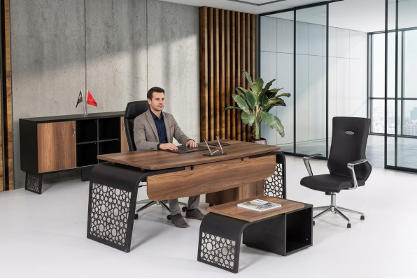 Schrijftafel Kantoor Meubels Tafel Werkkamer Kantoor Inrichting Tafels