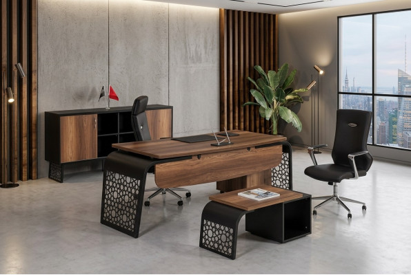 Schrijftafel Kantoor Meubels Tafel Werkkamer Kantoor Inrichting Tafels