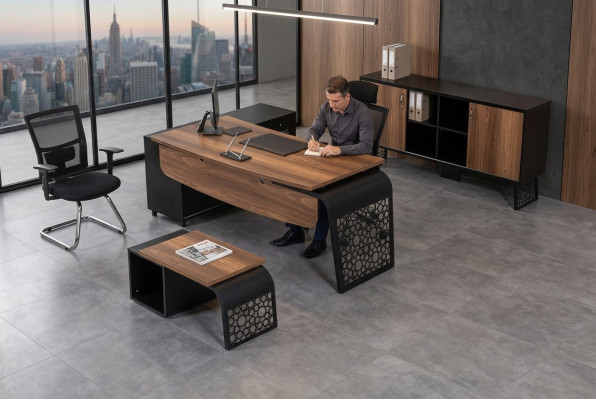 Kantoor salontafel werkkamer Moderne bijzettafel Designer tafel