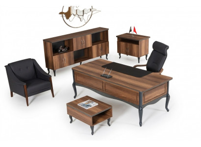 Klassiek complete kantoorinrichting bureau archiefkast kantoorinrichting
