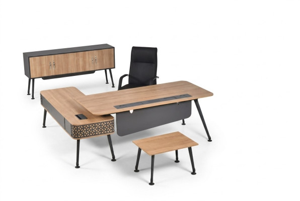 Luxe kantoorinrichting Compleet set thuiskantoor Designer meubels