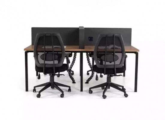 Werkkamermeubilair Bureau set Kantoor meubels Kantoor bureau Tafel Hout
