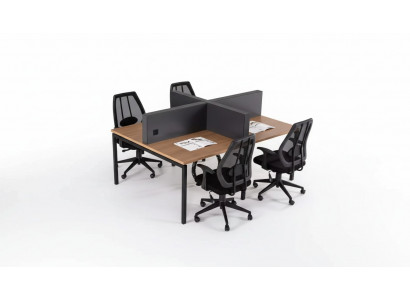 Werkkamermeubilair Bureau set Kantoor meubels Kantoor bureau Tafel Hout