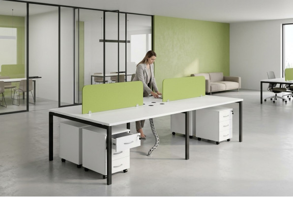 Teller Team Bureau Werkplek Tafels Moderne kantoormeubelen Bureaus