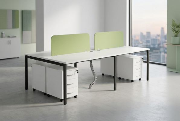 Teller Team Bureau Werkplek Tafels Moderne kantoormeubelen Bureaus