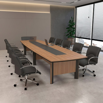 Grote vergadertafel 500cm conferentietafel kantoormeubilair werkkamer