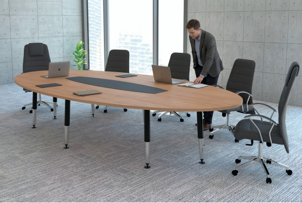 Conferentietafel Ontwerper Kantoor Werkkamer 220x110 Meubels Tafel Modern