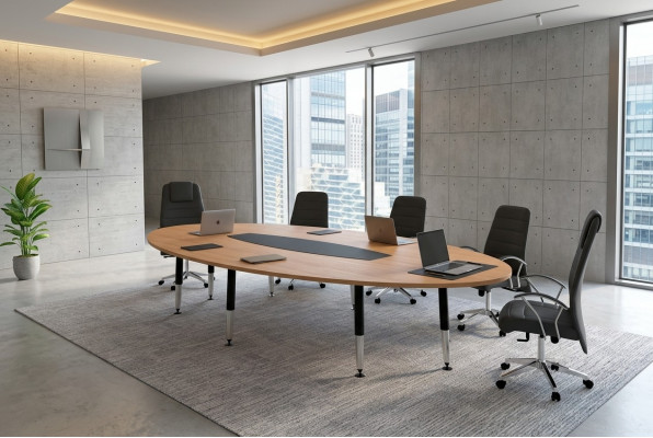 Conferentietafel Ontwerper Kantoor Werkkamer 220x110 Meubels Tafel Modern