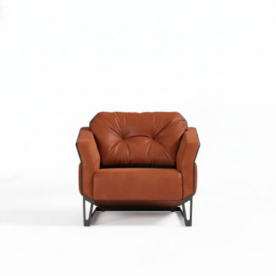 Kantoorstoel Luxe meubilair Kantoorinrichting Oranje zitting Nieuw