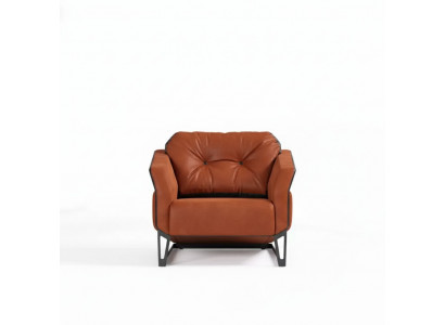 Kantoorstoel Luxe meubilair Kantoorinrichting Oranje zitting Nieuw