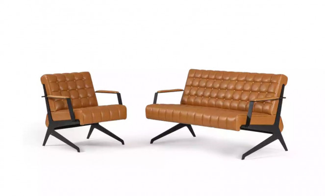 Modern bankstel set 2-delige luxe kantoorset 2+1 zits nieuw