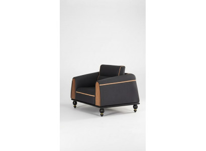 Designer fauteuil Nieuwe meubels Zwart Zitplaats Kantoor Luxe Gestoffeerde fauteuil