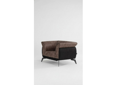 Fauteuil Designer bekleding stof werkkamer textiel meubels luxe zitplaats nieuw
