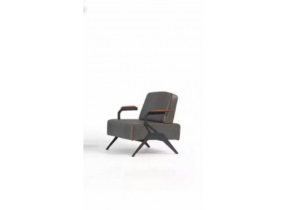 Luxe fauteuil stof thuiskantoor stoel kantoorinrichting textiel meubels nieuw