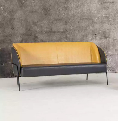 Modern luxe bankstel set met tweezits fauteuil voor kantoor design meubels