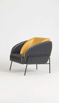 Kantoorstoel in moderne stijl, ontworpen voor de stoffering van textielmeubels.