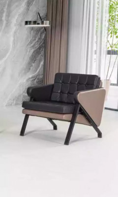 Moderne bankstel Luxe tweezits stoel bekleding ontwerpassortiment meubilair