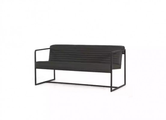 Zitbank stoffen tweezits bank fauteuil stoffering kantoorinrichting