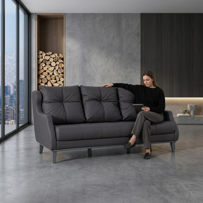 Bank 2-zits Kantoor Tweezitter Kantoorinrichting Stijl Modern Textiel Meubels Zitplaats