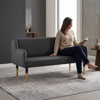 Woonkamer bankstel 2-zitter luxe bank ontwerper zitmeubelen nieuw  Woonkamer bankstel 2-zits luxe bank ontwerper zitmeubelen nieuw