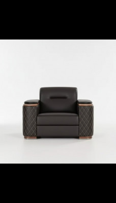 Fauteuil voor thuiskantoor kantoorinrichting Luxe zitmeubels Textiel Stof Nieuw