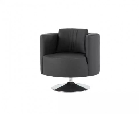 Kantoormeubelen Stoel Luxe Zwart Stoel Bekleding Textiel Modern Ontwerp Fauteuil