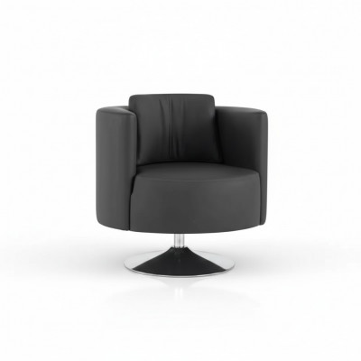 Kantoormeubelen Stoel Luxe Zwart Stoel Bekleding Textiel Modern Ontwerp Fauteuil