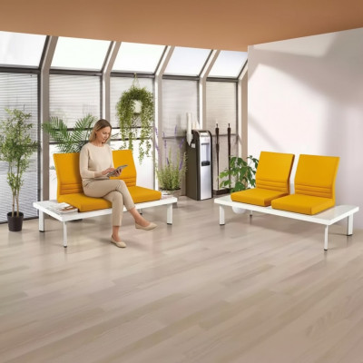 Kantoorbank Werkkamer Zitbanken Kantoorstijl Modern Wachtkamer Advocatenkantoor