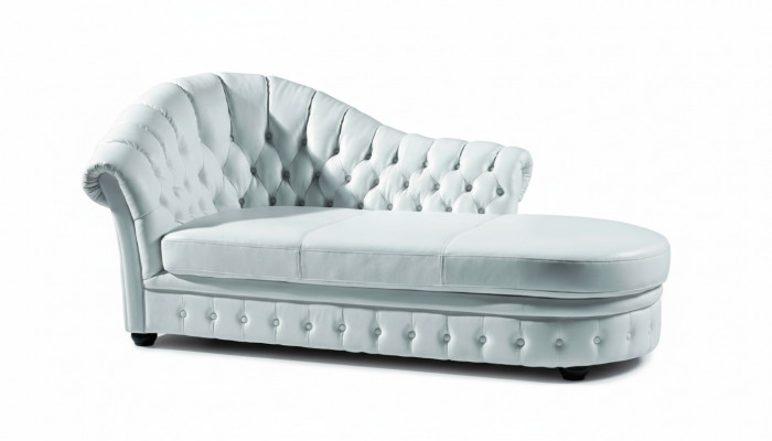 Chesterfield Chaiselounge Ligstoel Chaise Woonkamer Bank Sofa Lounge