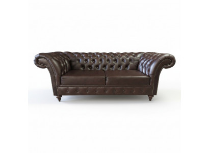 Chesterfield bank 3-zits bank luxe banken driezitter 230cm