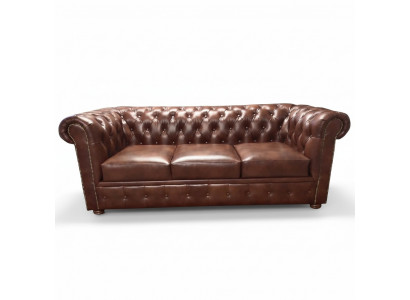 Luxe Chesterfield bankstel 3-zits bank Loungesofa's Bank 230cm Stof