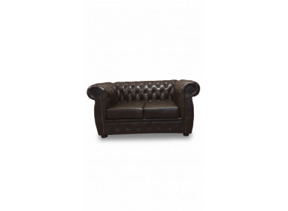 Chesterfield bank 2-zits luxe bank tweezitsbanken bruin meubels bankstellen