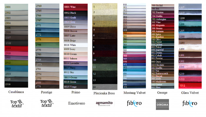Chesterfield bankstel 3-zits stof banken stof blauw bankstellen modern