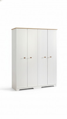 Klassieke meubels Rek kasten Kast Slaapkamer Hout 160cm Luxe