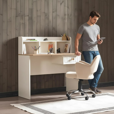 Secretaris bureau tafel 110x60x120 bureaus tafels meubels hout computer