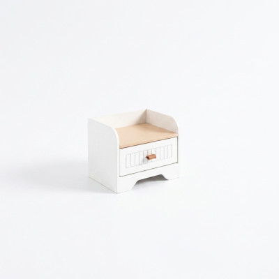 Moderne nachtkastje bijzettafel wit ontwerp nachtkastje nachtconsole meubilair nieuw