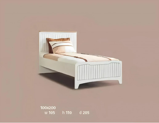 Modern Compleet tienerkamer luxe kinderkamerset 3-delig wit