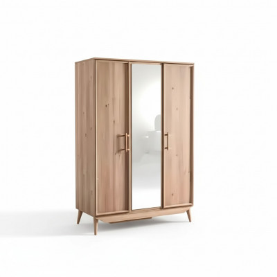 Kledingkast bruin hout Slaapkamer meubels ontwerp Kasten Elegante kast
