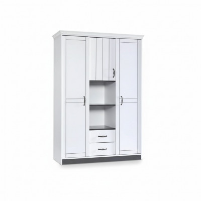 Landhuis kledingkast Slaapkamer meubels Hout Wit Kast Luxe kasten