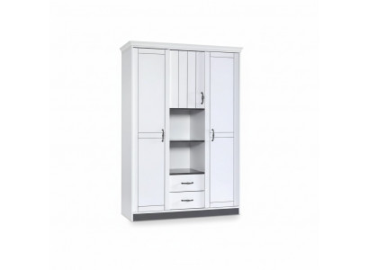 Landhuis kledingkast Slaapkamer meubels Hout Wit Kast Luxe kasten