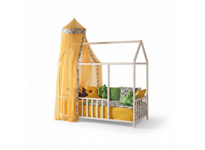 Laag bed hemelbed slaapkamer hemelbedden kinderkamer