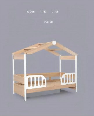 Kinder bedden hout slaapkamer appartement meubels nieuw bed tienerkamer