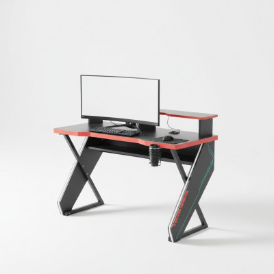 Moderne tafels bureau kinderbureau zwart gamer computer tafel