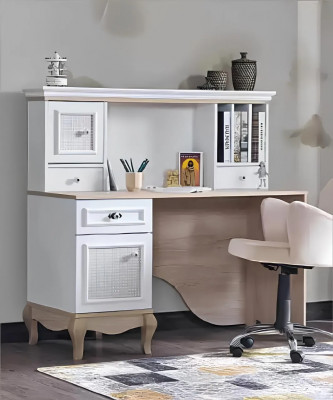 Kinderkamer Bed + Bureau + Kledingkast 3-delig