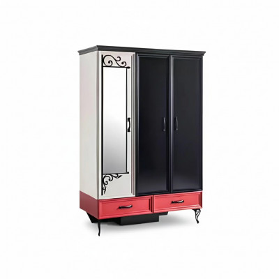Klassieke loft kledingkast Slaapkamer kasten Designmeubels 131x60x200