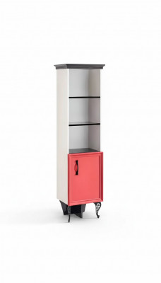 Rek kast boekenkast kasten veelzijdige meubels bruin 164x40x34