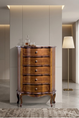 Klassieke Bruine houten ladenconsole Luxe meubels Dressoir