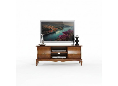 Klassieke bruine tv-standaard Luxe lowboard woonkamer meubelontwerp