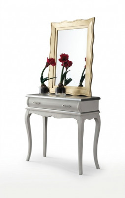 Witte ontwerper-console tafel Klassieke houten tafel Slaapkamermeubels
