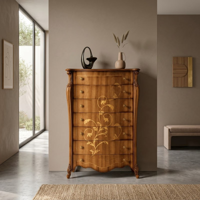 Luxe houten ladenkast in klassieke stijl nieuw woonkamermeubilair
